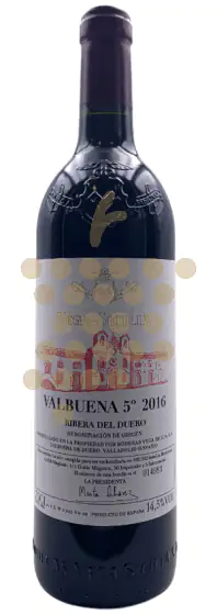 Vega Sicilia Valbuena 5 años 2016 75cl